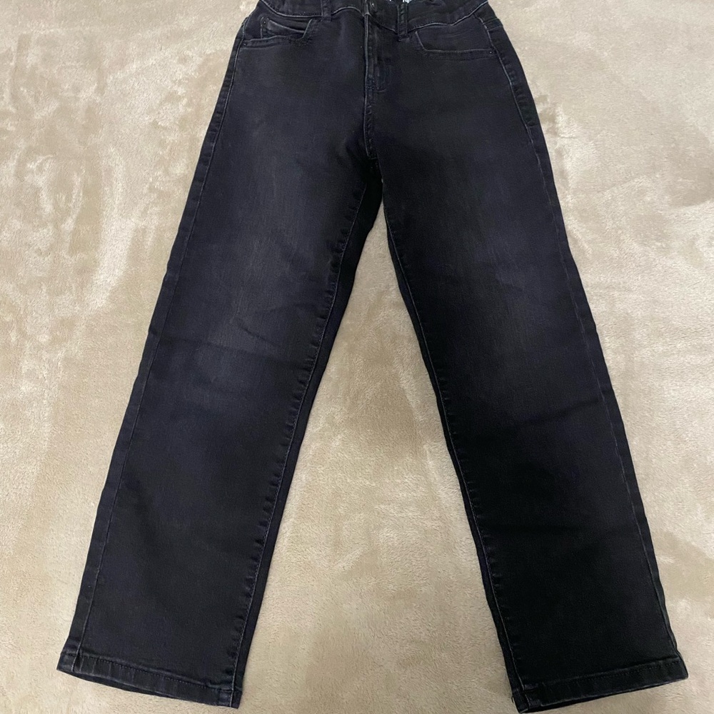 The Children's Place Black Wash Kids Jeans Relaxed Fit